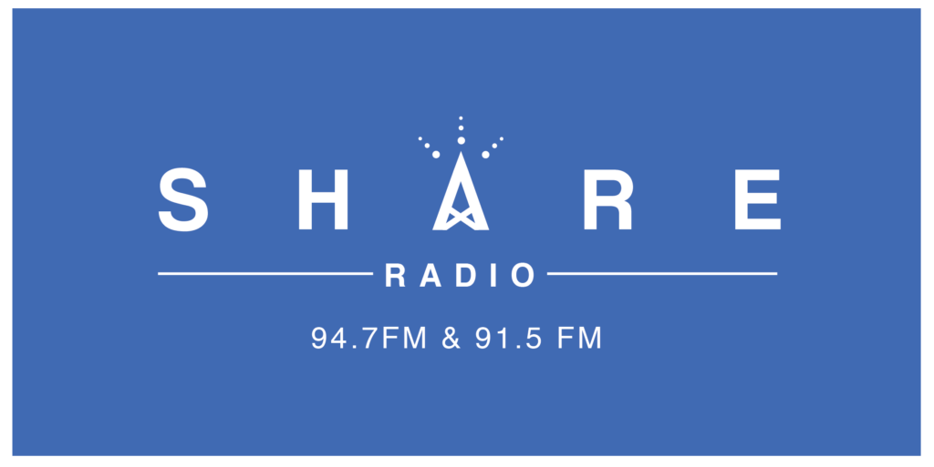 Share Radio 94.7FM & 91.5FM logo