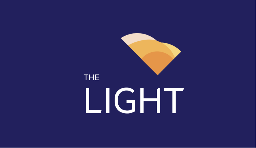 The Light 98.5 logo